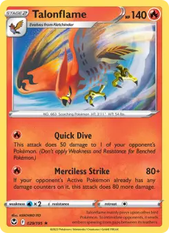 Talonflame, Silver Tempest 029