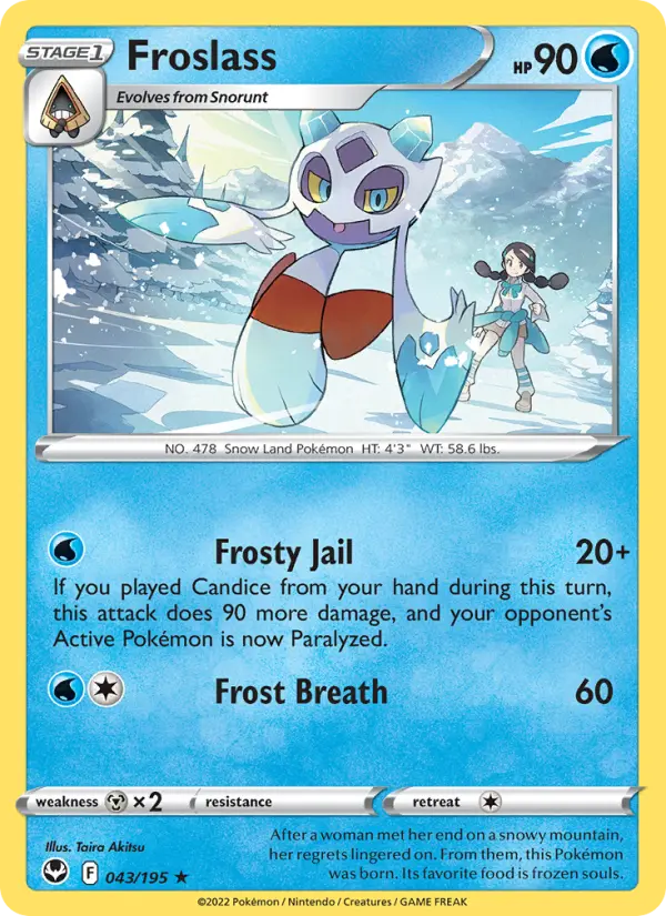 Froslass, Silver Tempest 043