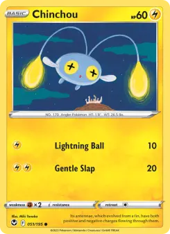 Chinchou, Silver Tempest 051
