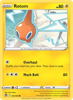 Rotom, Silver Tempest 053