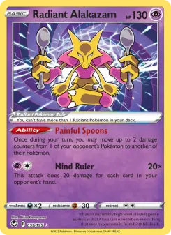 Radiant Alakazam, Silver Tempest 059