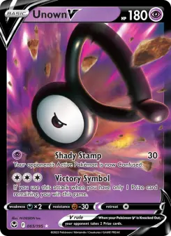 Unown V, Silver Tempest 065