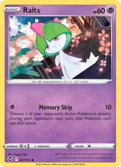 Ralts, Silver Tempest 067