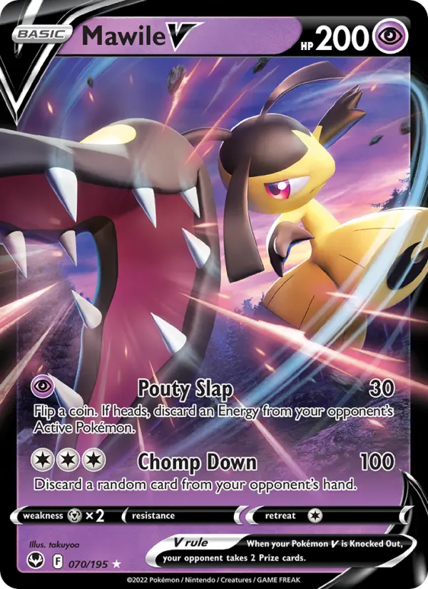 Mawile V, Silver Tempest 070
