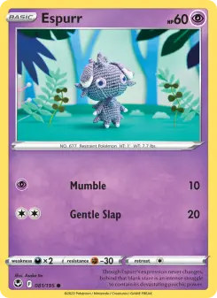 Espurr, Silver Tempest 081