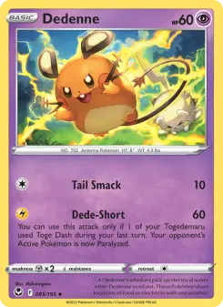 Dedenne, Silver Tempest 085