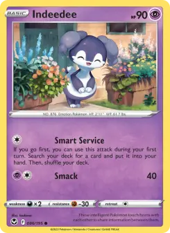 Indeedee, Silver Tempest 086