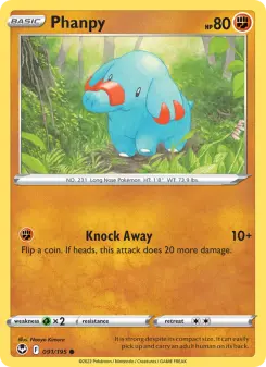 Phanpy, Silver Tempest 091