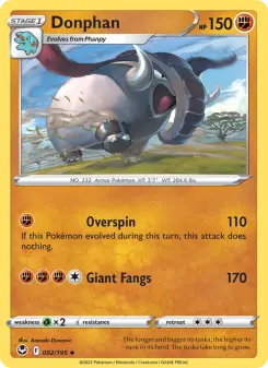 Donphan, Silver Tempest 092