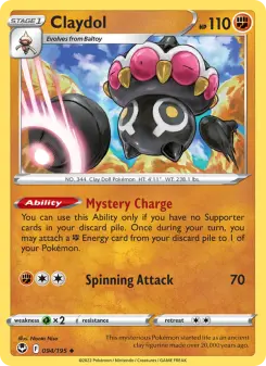 Claydol, Silver Tempest 094