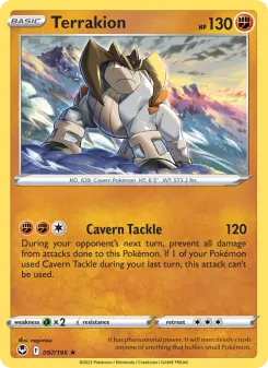 Terrakion, Silver Tempest 097
