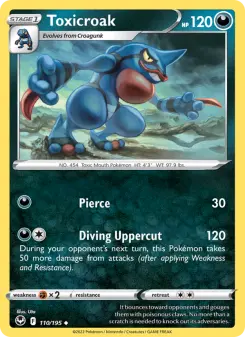 Toxicroak, Silver Tempest 110