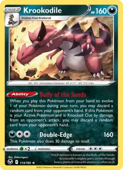 Krookodile, Silver Tempest 113