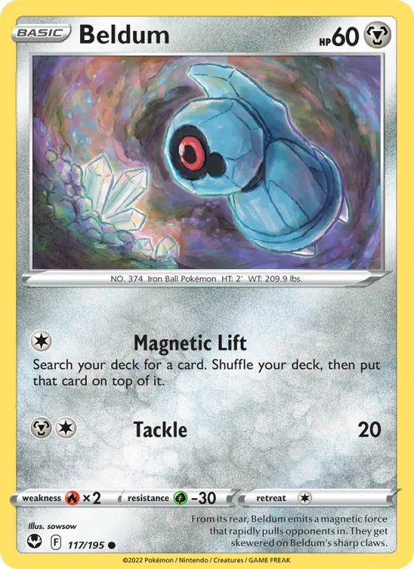 Beldum, Silver Tempest 117