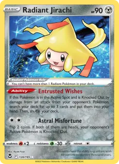 Radiant Jirachi, Silver Tempest 120