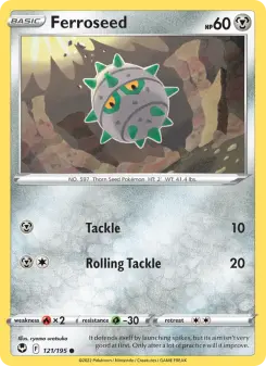 Ferroseed, Silver Tempest 121