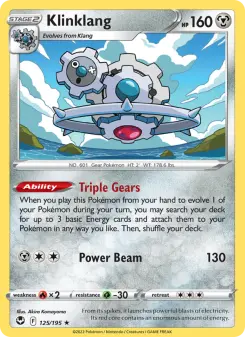 Klinklang, Silver Tempest 125