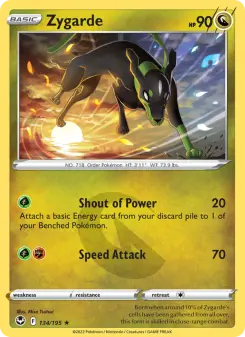 Zygarde, Silver Tempest 134