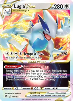 Lugia VSTAR, Silver Tempest 139