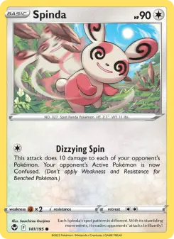 Spinda, Silver Tempest 141