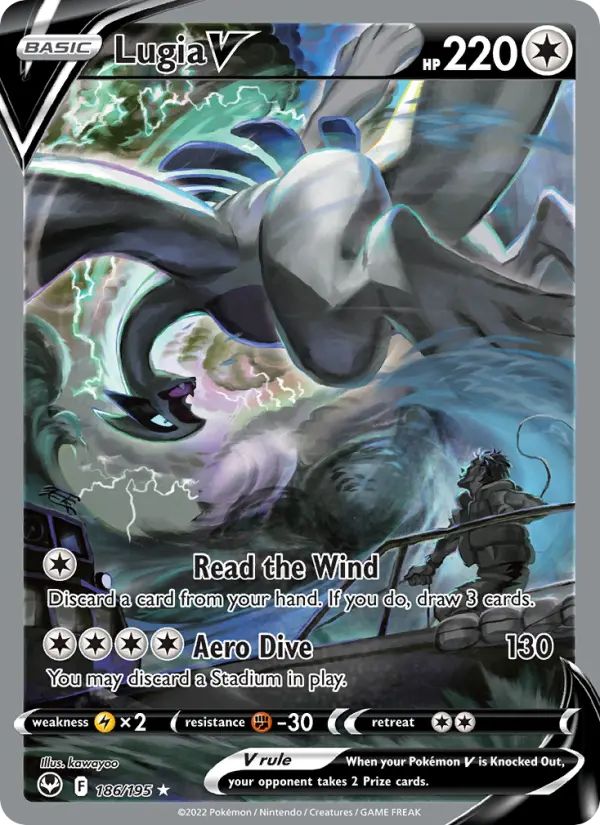 Lugia V, Silver Tempest 186