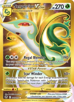 Serperior VSTAR, Silver Tempest 210