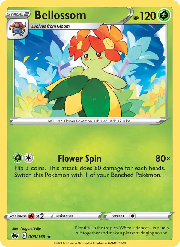 Bellossom, Crown Zenith 003