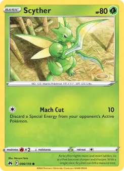 Scyther, Crown Zenith 006