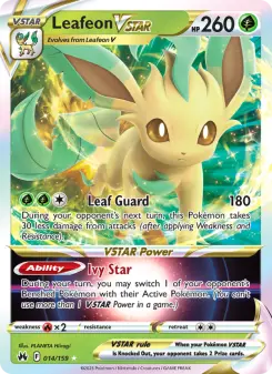 Leafeon VSTAR, Crown Zenith 014