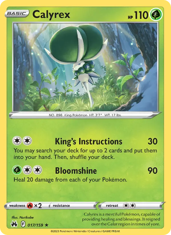 Calyrex, Crown Zenith 017