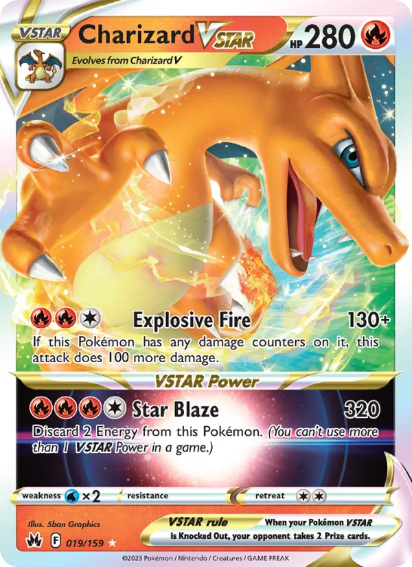 Charizard VSTAR, Crown Zenith 019