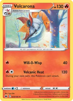 Volcarona, Crown Zenith 025