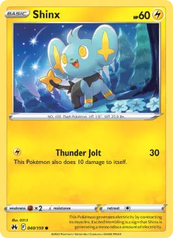 Shinx, Crown Zenith 040