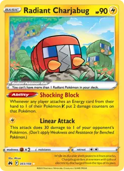 Radiant Charjabug, Crown Zenith 051