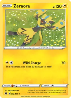 Zeraora, Crown Zenith 052