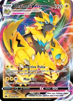 Zeraora VMAX, Crown Zenith 054