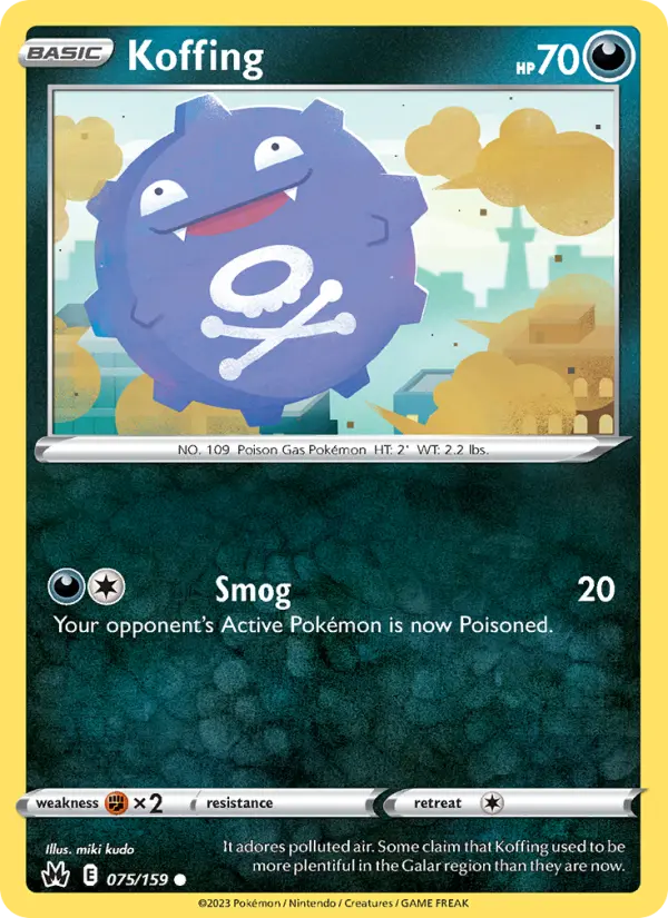 Koffing, Crown Zenith 075