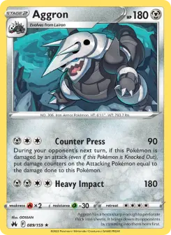 Aggron, Crown Zenith 089