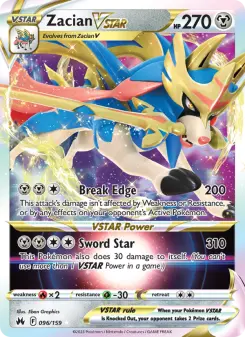 Zacian VSTAR, Crown Zenith 096