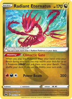 Radiant Eternatus, Crown Zenith 105