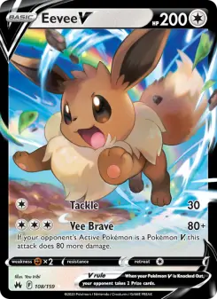 Eevee V, Crown Zenith 108