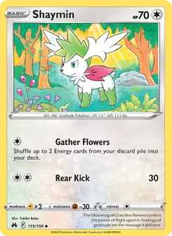 Shaymin, Crown Zenith 115
