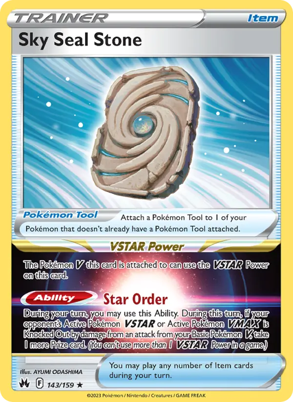 Sky Seal Stone, Crown Zenith 143