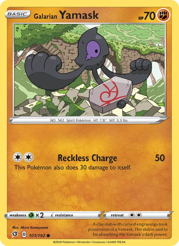 Galarian Yamask, Rebel Clash 101