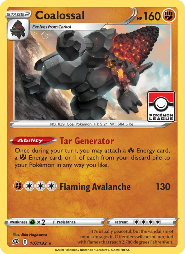 Coalossal, Rebel Clash 107