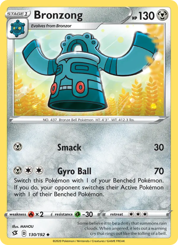 Bronzong, Rebel Clash 130