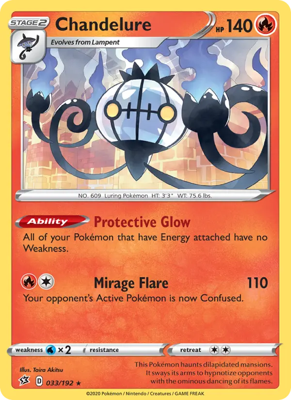 Chandelure, Rebel Clash 33
