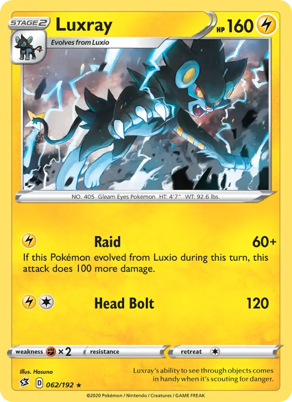 Luxray, Rebel Clash 62