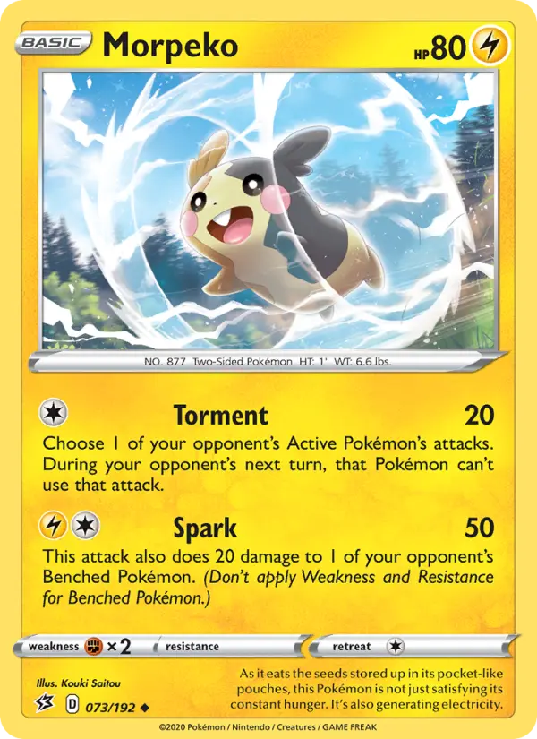 Morpeko, Rebel Clash 73