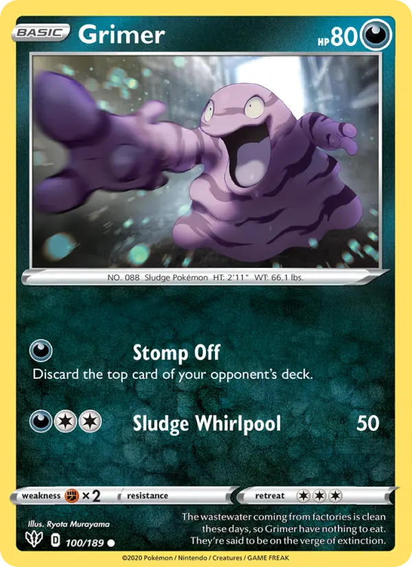 Grimer, Darkness Ablaze 100
